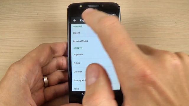 CHANGE LANGUAGE Motorola MOTO E4 смотреть онлайн