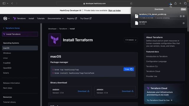Installation of Terraform in Windows and Mac смотреть онлайн