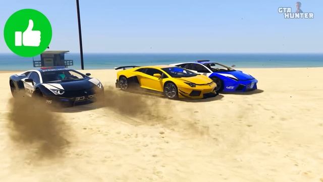 Lamborghini Aventador Vs Reventon Vs Police Reventon Vs Police Aventador -GTA 5 Which Lambo Is Best