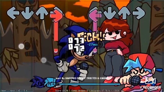 Friday Night Funkin' Kade Engine Android | VS. Sonic.EXE - V2 (Optimizasyonlu/Optimizated) смотреть онлайн
