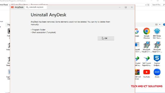 Remove AnyDesk completely from computer | Uninstall AnyDesk completely | смотреть онлайн