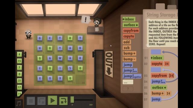 Human Resource Machine Gameplay - #6 - Sorting through the Inventory! смотреть онлайн