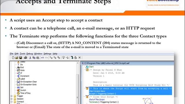 Cisco Unified CCX 10.5 - Creating Basic Scripting смотреть онлайн