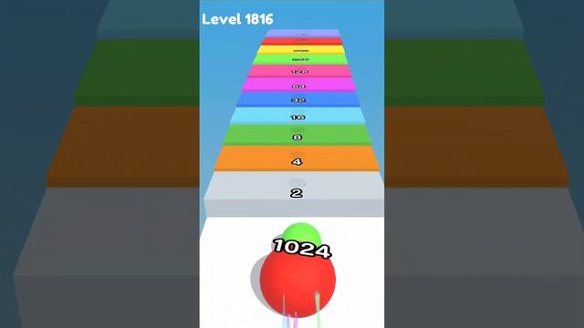 Ball Run 2048 Real Merge ! All Levels Gameplay (1809-1823) android,ios смотреть онлайн