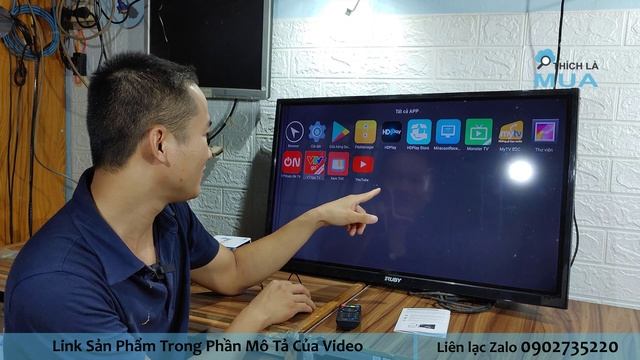 Đầu Android Box TV Biến TV Thường Thành Smart TV Thông Minh Mua Ở Đâu | Thích Là Mua смотреть онлайн