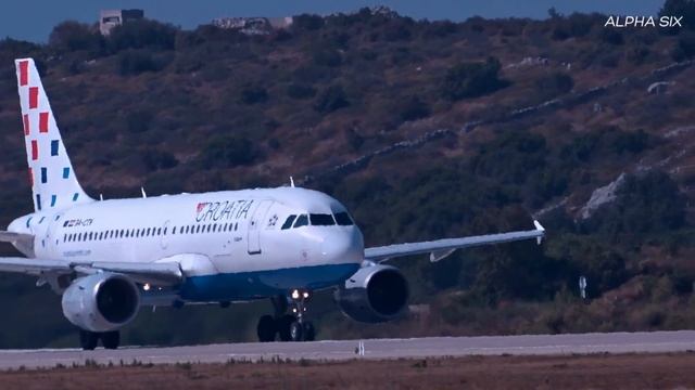 CROATIA Airlines Airbus A319-112 |9A-CTH| Takeoff @ Dubrovnik Airport смотреть онлайн