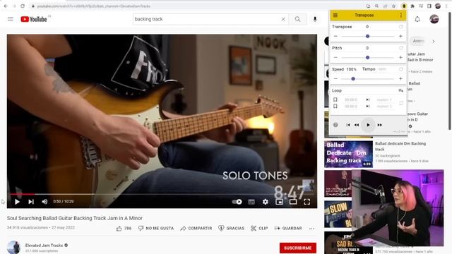 RALENTIZA, CAMBIA DE TONALIDAD, AFINA Y LOOPEA CUALQUIER VIDEO DE YOUTUBE! (GRATIS Y EN MINUTOS!) смотреть онлайн