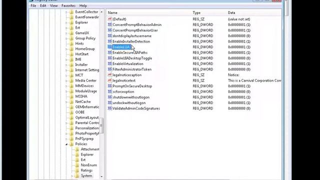 Scripting Disable UAC смотреть онлайн