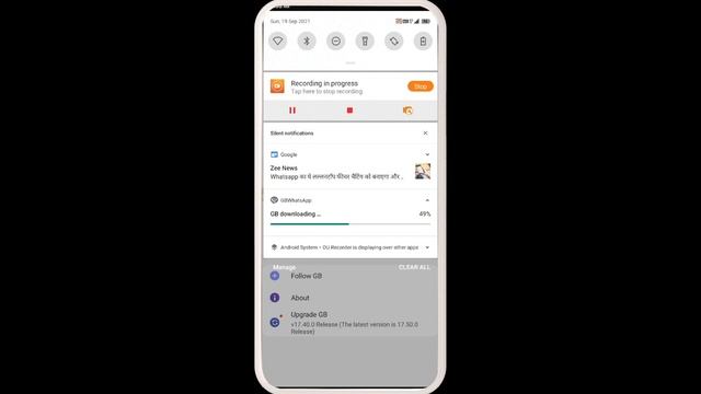 How to update GB Whatsapp || GB whatsapp update 17.50.0. || 😎😍🖥 смотреть онлайн