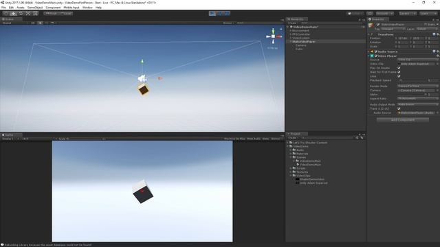 Playing Video In Unity - The VideoPlayer Component [2/8] Live 2017/7/12 смотреть онлайн