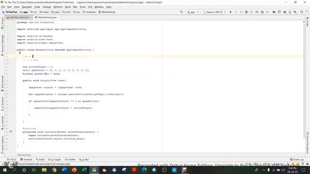 Android Studio Game : Tic Tac Toe смотреть онлайн