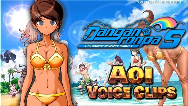All Aoi Asahina Voice Clips • Danganronpa S: Ultimate Summer Camp • All Voice Lines смотреть онлайн