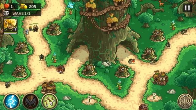 Kingdom Rush Origins - Redwood Stand - Level 4 - Veteran - Iron Challenge смотреть онлайн