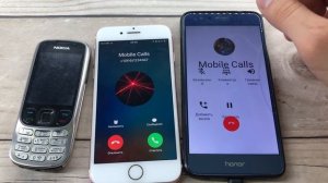 Nokia vs iPhone vs Honor/ Incoming Crazy Call/ Mobile Calls/ Madness Call
