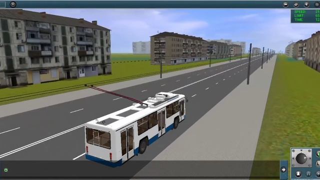 ЧТОООО?! ТРОЛЛЕЙБУС В СИМУЛЯТОРЕ ПОЕЗДОВ?! ИГРАЮ В Trainz Android смотреть онлайн