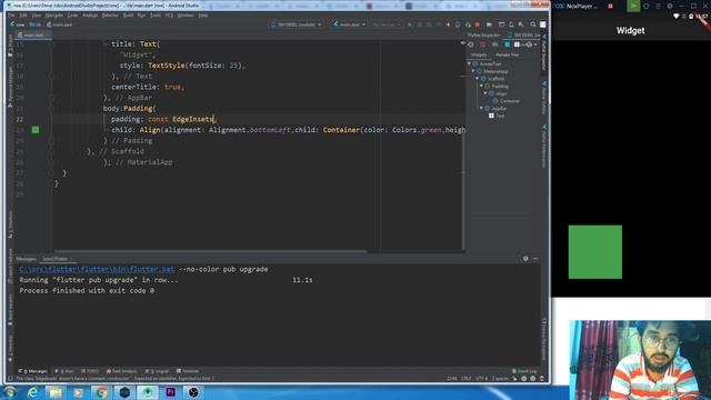 Padding Widget - Layout Widget Series - Flutter tutorial in 2020 in Urdu/Hindi смотреть онлайн