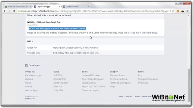 Formatting an Article Using Open Graph (Facebook Post) смотреть онлайн