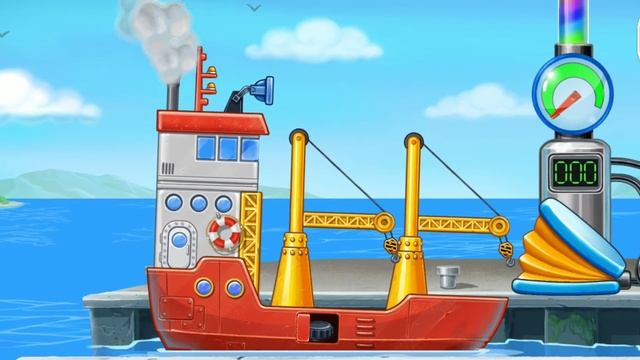 Build an Island - Kids Games for Boys - car games android gameplay #shipgames смотреть онлайн