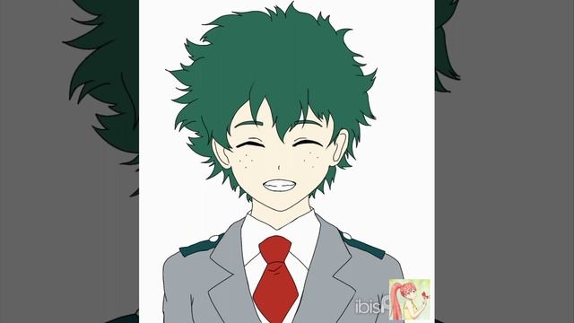 [Speedpaint] Deku/Izuku Midoriya -Boku no Hero Academia - Ibis Paint X Android смотреть онлайн