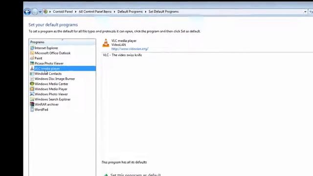 How to Set VLC as Default player 2017 смотреть онлайн