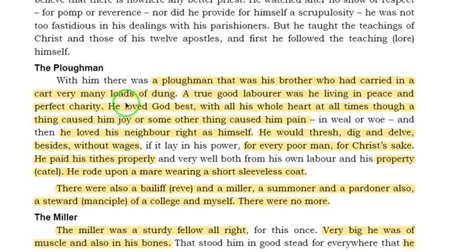PG TRB ENGLISH // Prologue to Canterbury Tales - Part 5 смотреть онлайн