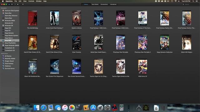 My OpenEmu Library смотреть онлайн