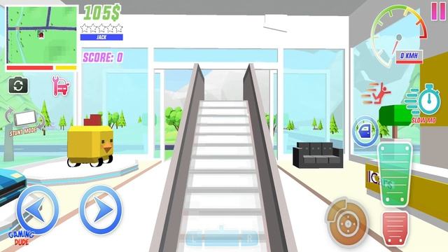 Dude Theft Wars: Open World Sandbox - Selling LadderCar On Shop | Android Gameplay HD смотреть онлайн