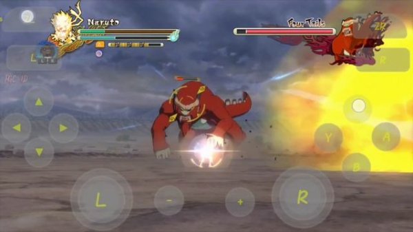 Naruto Ultimate Ninja Storm 3 On Android | Naruto Kurama Mode Vs Six Jinchuriki