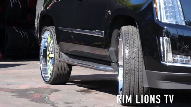 2018 CADILLAC ESCALADE WITH 30 INCH RIMS & TIRES смотреть онлайн