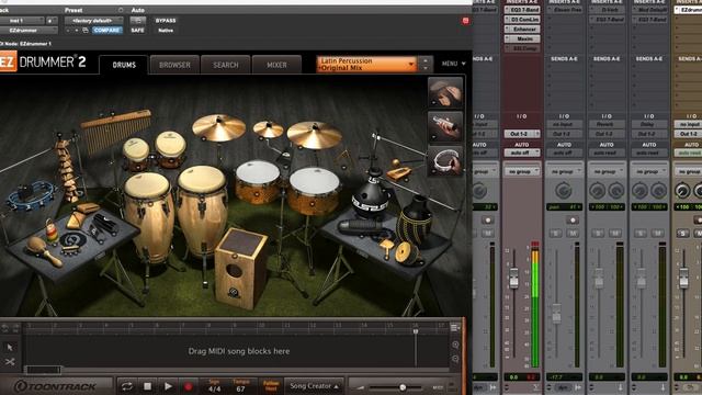 Latin Percussion for EzDrummer смотреть онлайн