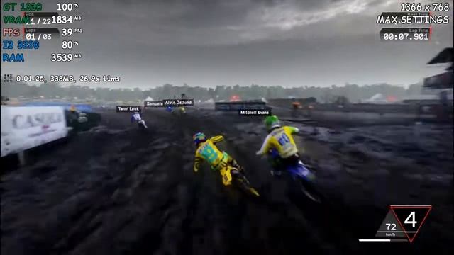 MXGP3 [PC] - I3-3220 + GT 1030 смотреть онлайн
