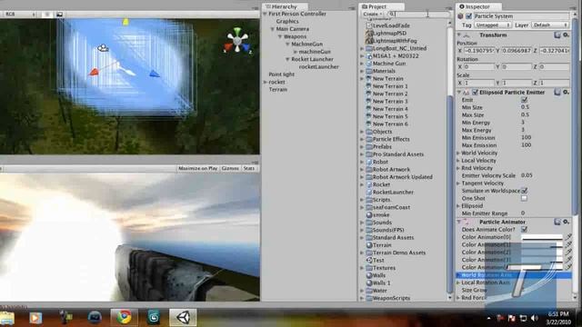 Create a FPS Game in Unity 3D #3 - Adding A Rocket Launcher смотреть онлайн