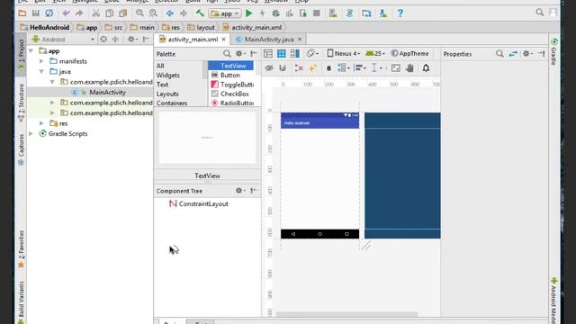 Installing and running Android Hello world смотреть онлайн