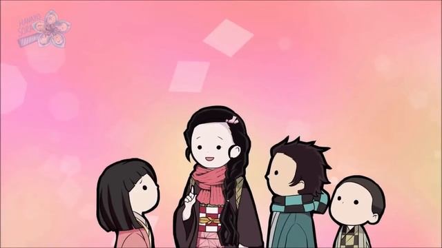 Si Nezuko se hubiera convertido en cazadora de demonios | Fandub Latino смотреть онлайн
