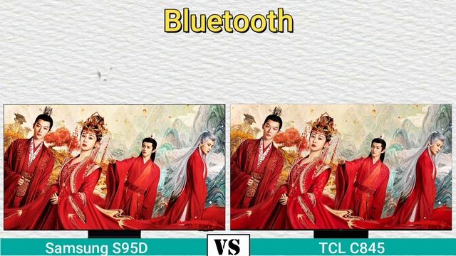 Samsung Class S95D OLED 4K Smart TV vs TCL C845 mini LED LCD 4K Google TV Review | Samsung vs TCL смотреть онлайн