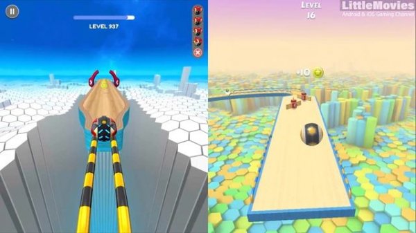 Going Balls | Sky Rolling Ball 3D | Action Balls - All Level Gameplay Android,iOS - NEW APK SpeedRu
