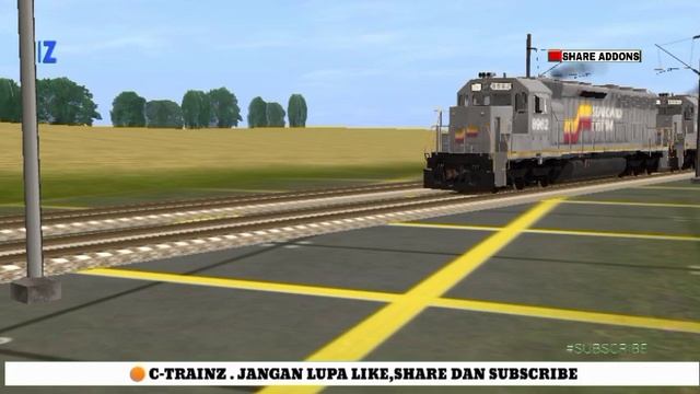 SHARE ADD ONS LOKO SD45-2 Seabord System || Trainz Simulator Android смотреть онлайн