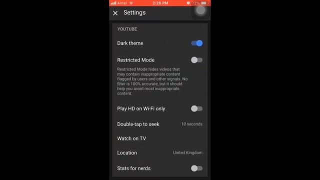youtube dark theme mode on iphone/android смотреть онлайн