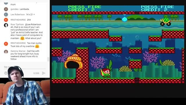 Live Amiga Stream - Rainbow Islands & Parasol Stars and R-Type - Morgan Just Games смотреть онлайн