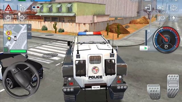 Police car driving in city - police simulator 2024 - Android gameplay #058 смотреть онлайн