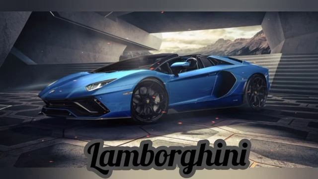 Песня Lamborghini з машиною Lamborghini