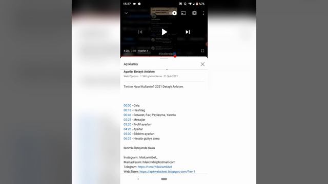 YouTube Chapters Nasıl Kullanılır / YouTube Chapters Nedir? смотреть онлайн