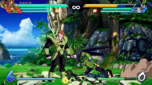 Dragon Ball FighterZ - Android 16 Moves/ Combos смотреть онлайн