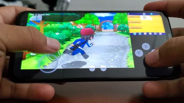 Citra Emulator Moto G7 Plus Pokemon X смотреть онлайн