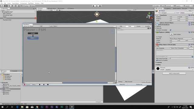 How to make simple android game in Unity using Playmaker смотреть онлайн