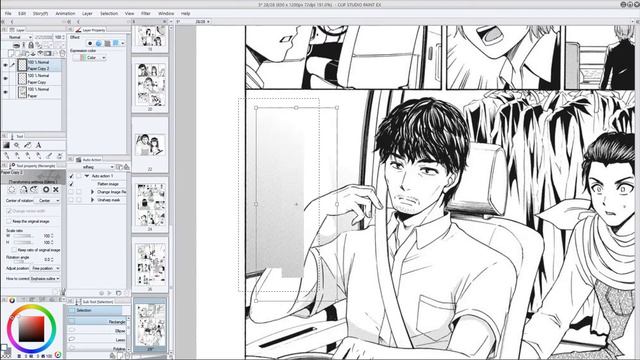 6 Scanlation Cleaning Text, Joining, Redrawing, Clip Studio Paint смотреть онлайн