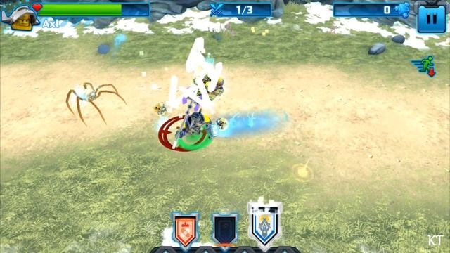 Lego Nexo Knight Android IOS Gameplay part 24 - Weakly Boss & AXL Tower Carrier смотреть онлайн