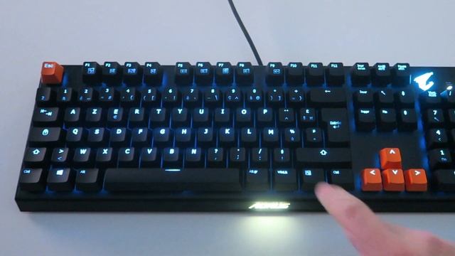 Présentation du clavier gaming optique AORUS K9 смотреть онлайн