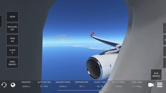 Infinite flight- Zurich (LSZH) - Palma De Mallorca (LEPA) Edelweiss A330-300 смотреть онлайн