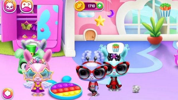 Bunnsies - Happy Pet World - All Characters, toys, games and costumes